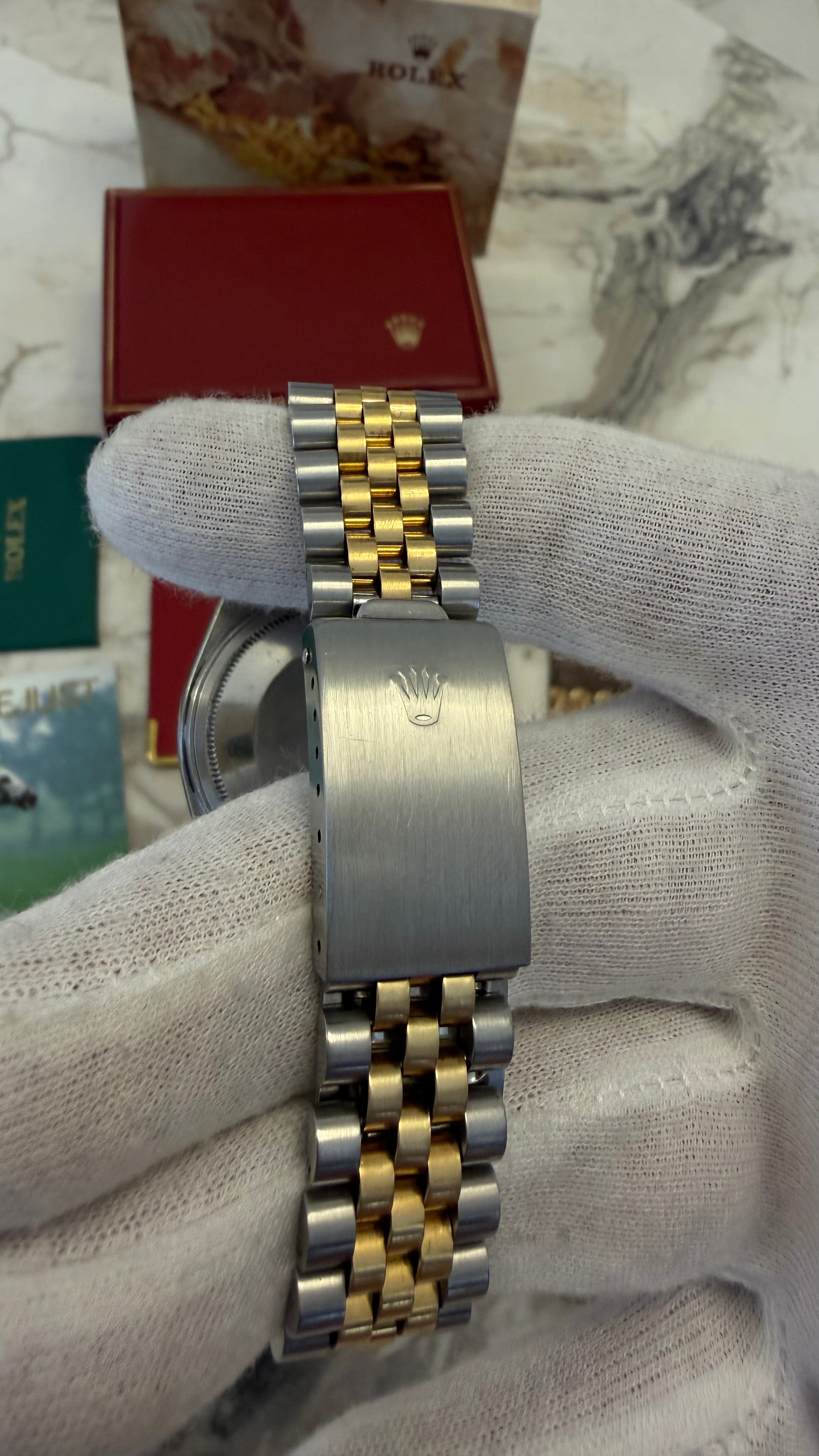 ROLEX DATEJUST 16013 FULL SET | CIRCA 1985 | CALIBRU 3035