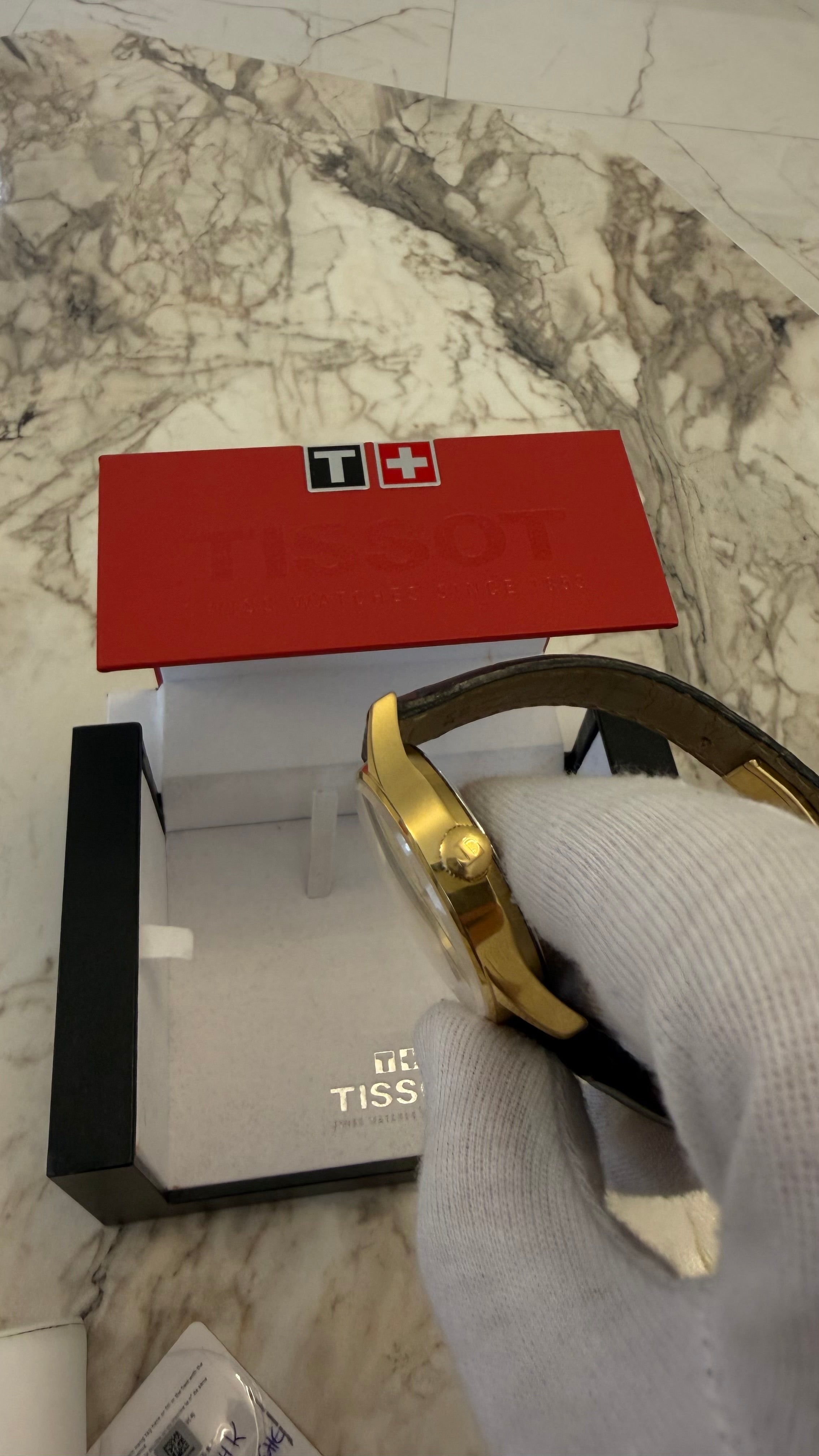 Tissot Heritage Visodate Automatic – Full Set – ETA 2836-2 – Gold PVD – 40 mm