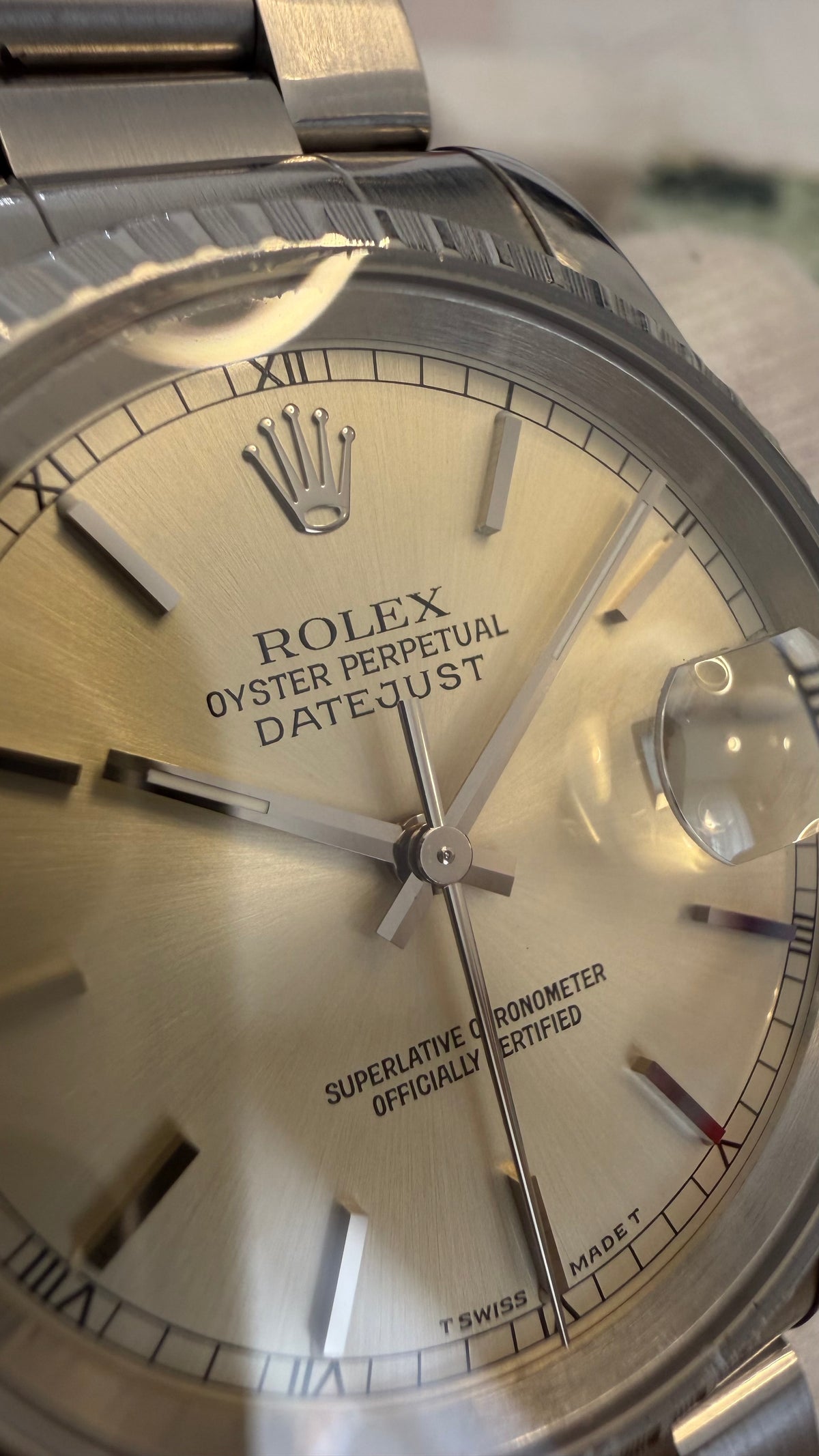 👑 ROLEX DATEJUST 36 REF. 16220 | 1995 | FULL SET | CAL. 3135