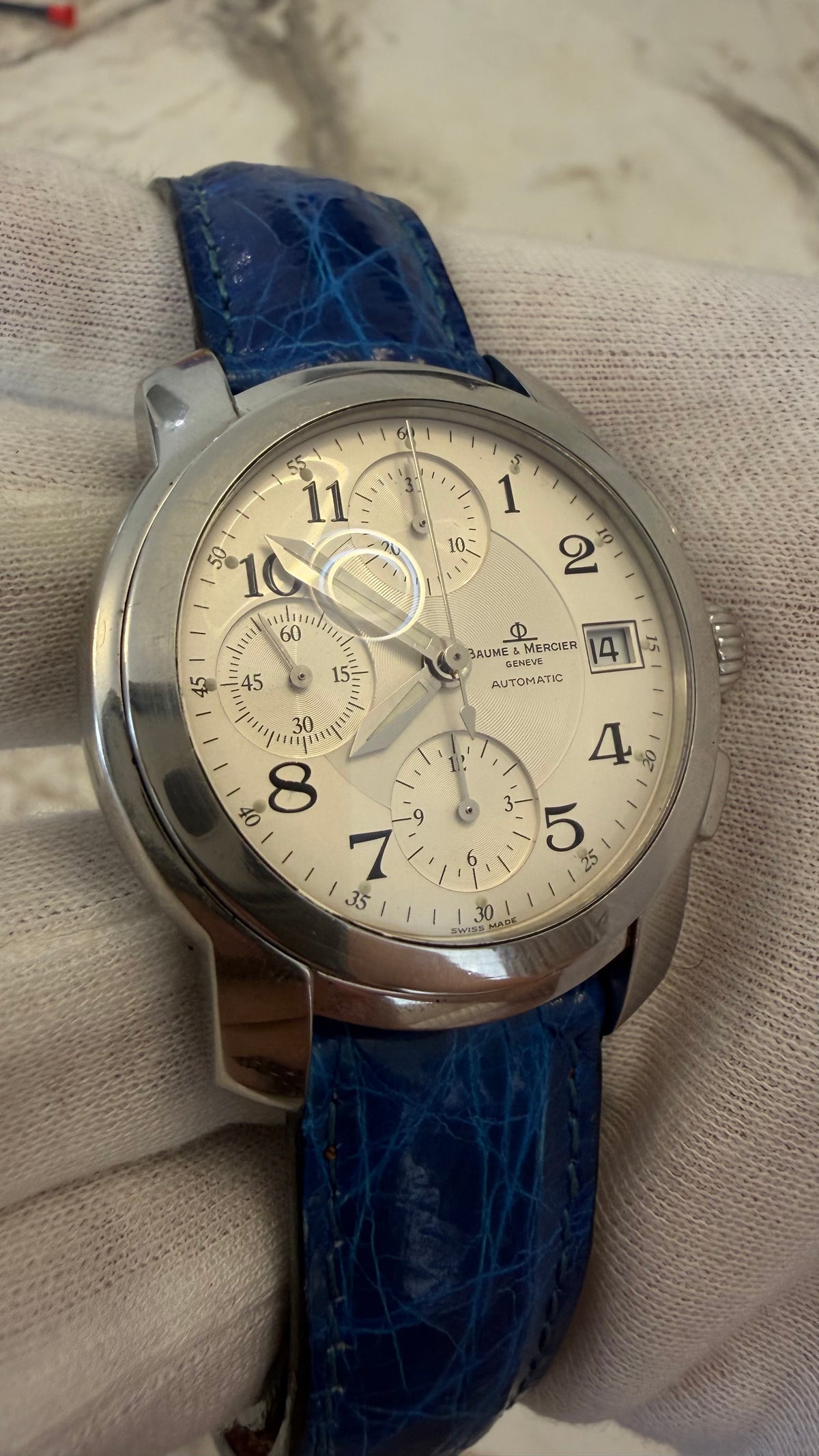 🥂 BAUME & MERCIER CAPELAND CHRONOGRAPH – 39 MM – AUTOMATIC – NEO-VINTAGE