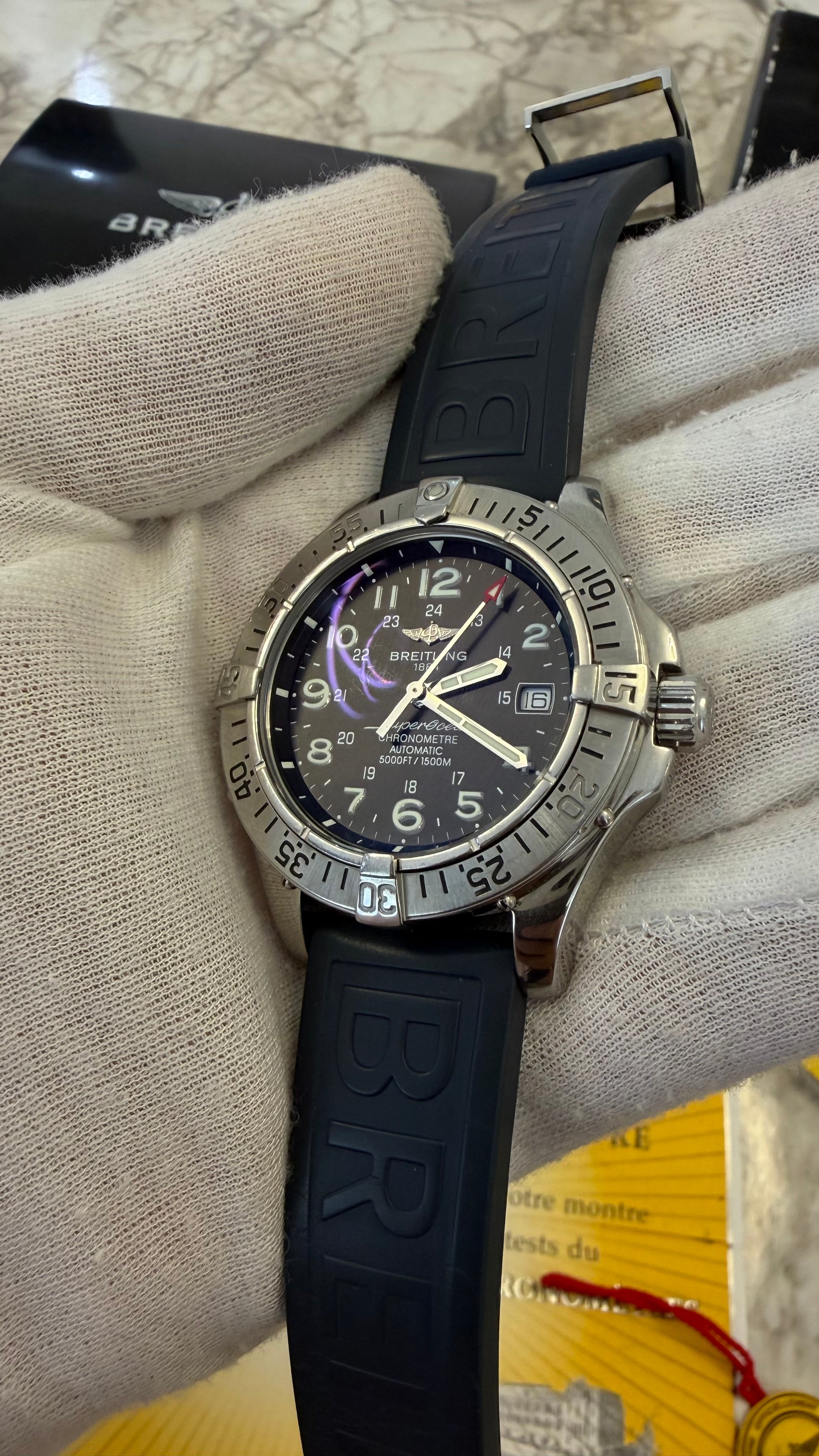 Breitling SuperOcean 42 Ref. A1736011 – Chronometer 1500M | Full Set Complet