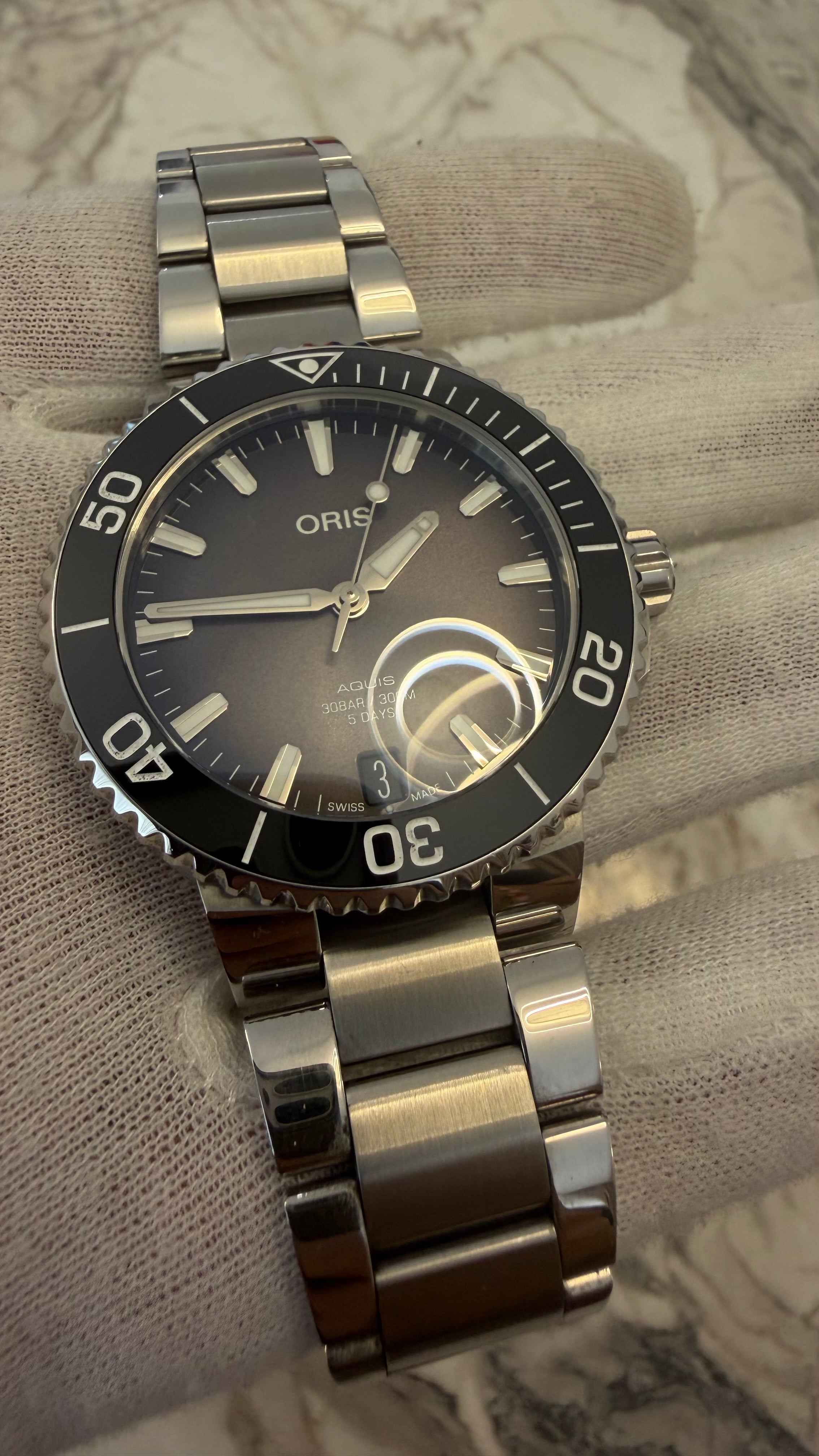 🌊⚫ Oris Aquis Date Calibre 400 41.5 mm | In-House | 5Days