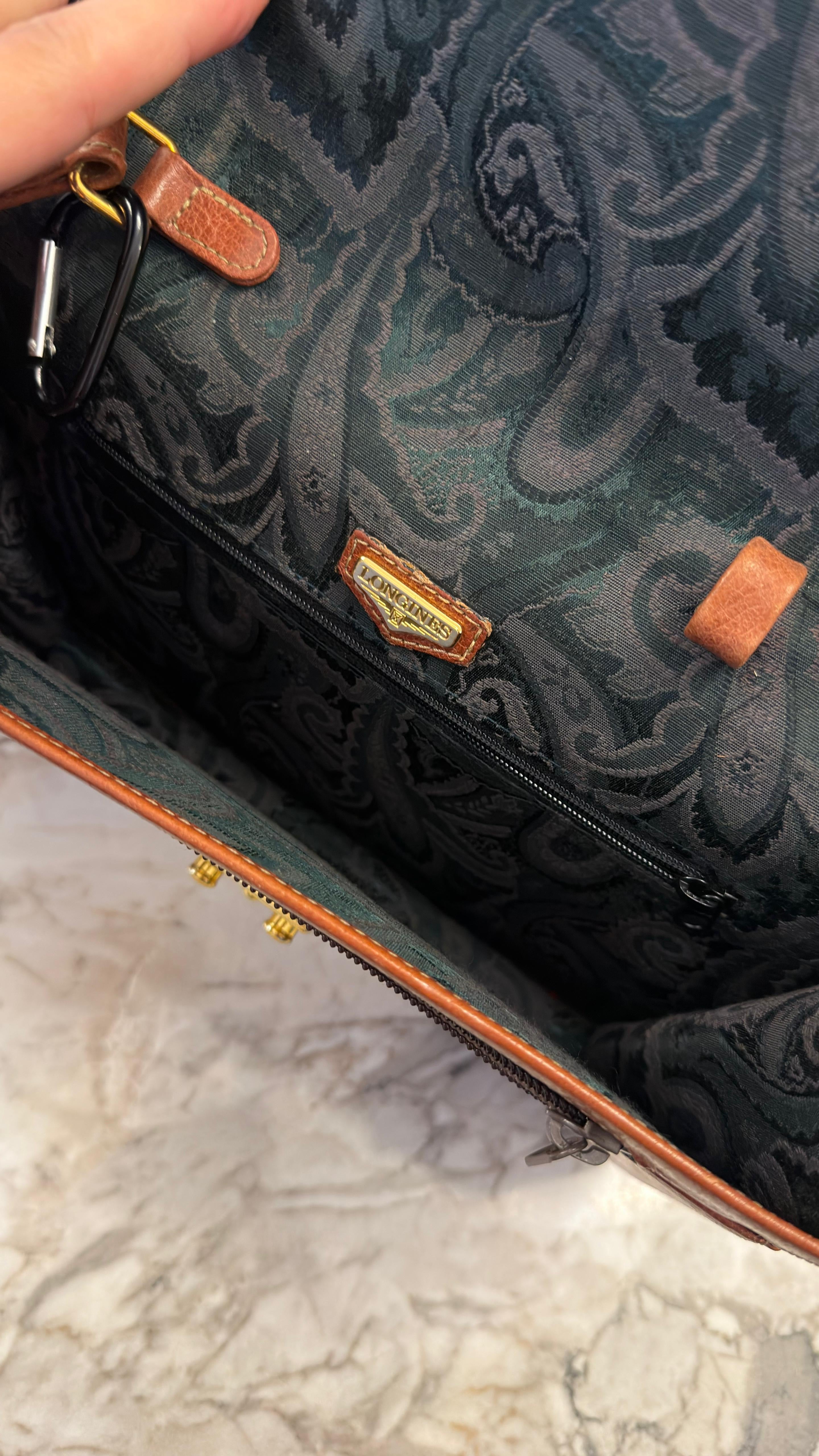 Vintage Longines Bag | 1980s