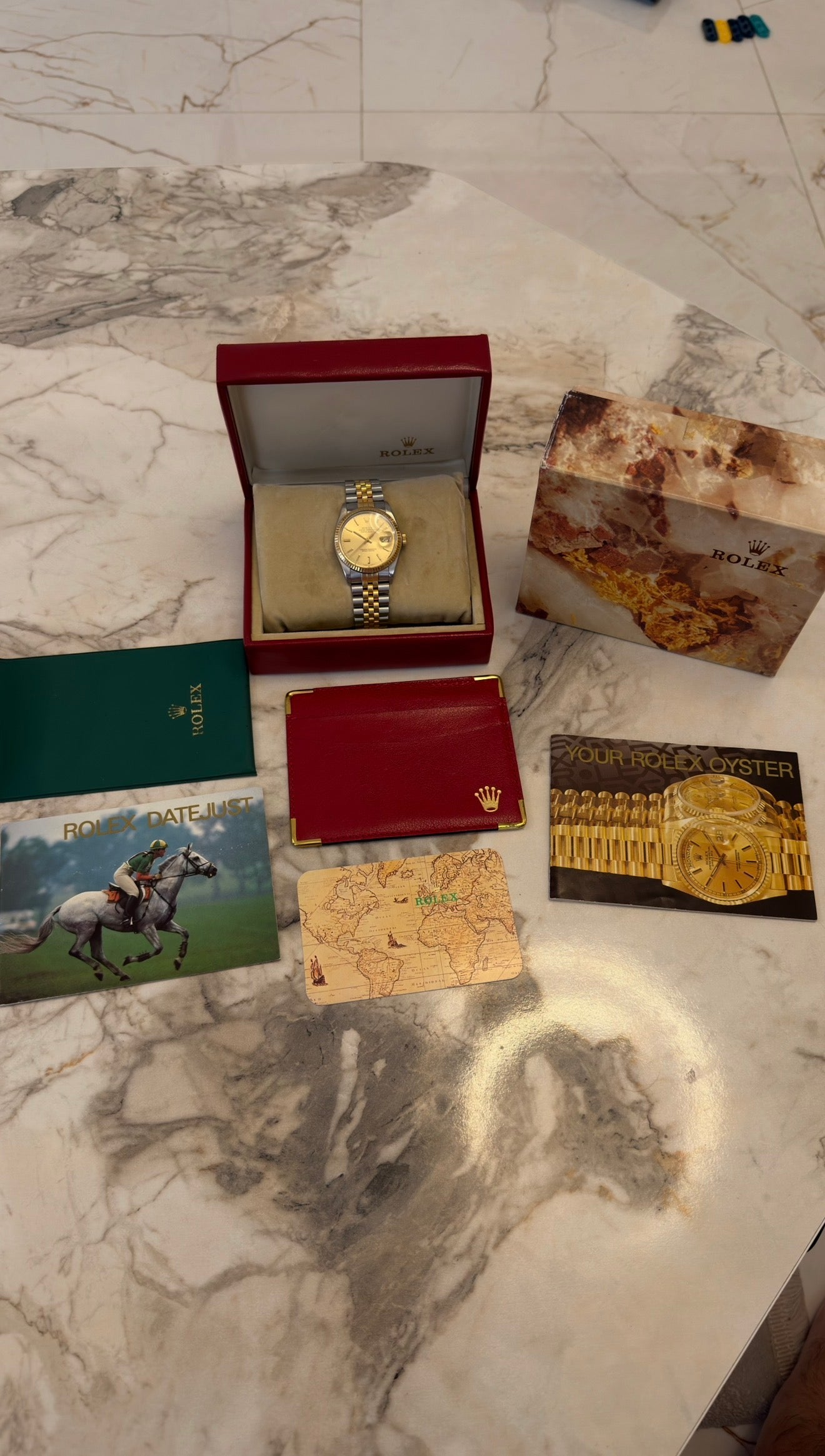 ROLEX DATEJUST 16013 FULL SET | CIRCA 1985 | CALIBRU 3035