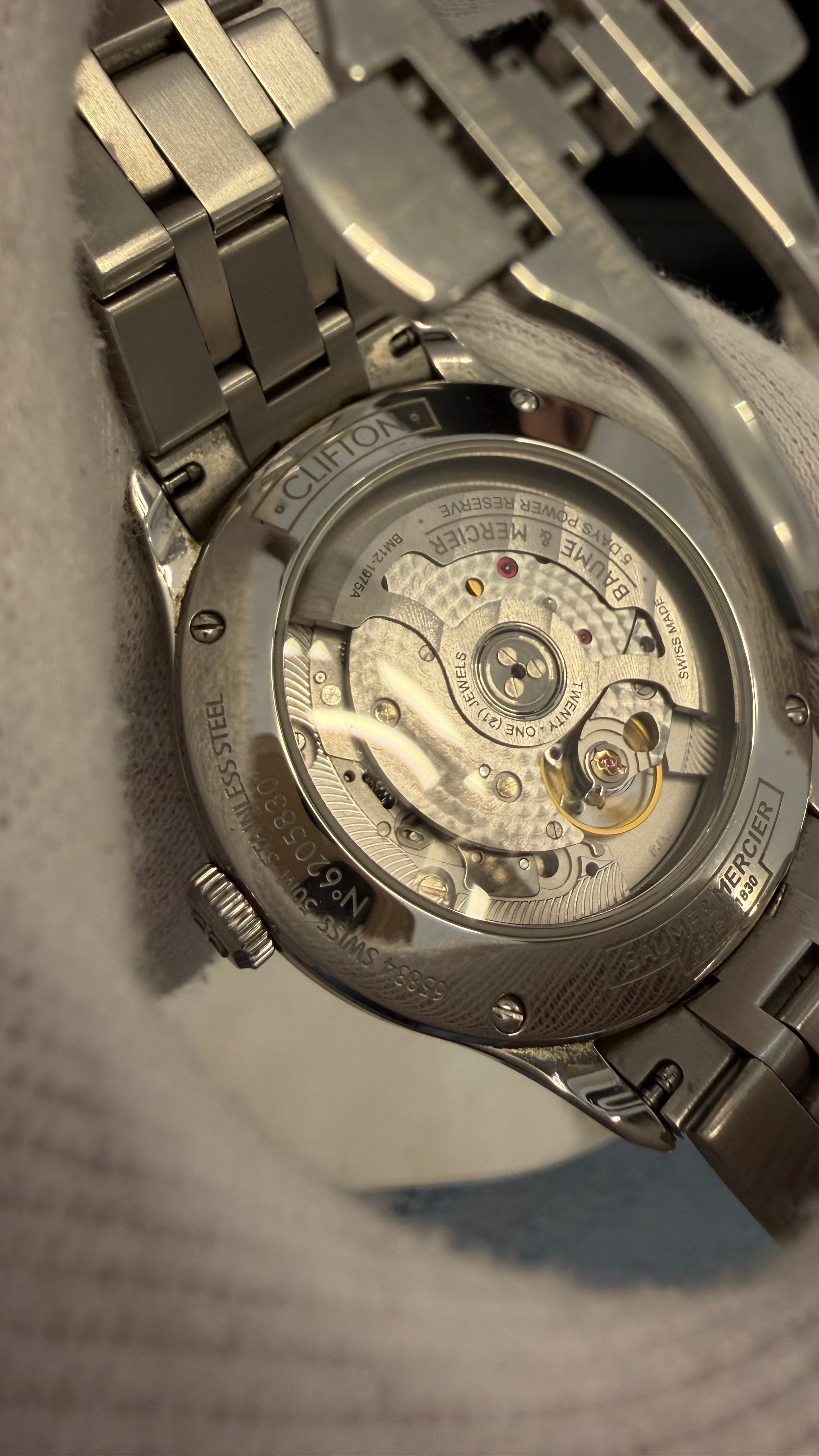 Baume & Mercier Clifton Baumatic 40 – Ref. M0A10398