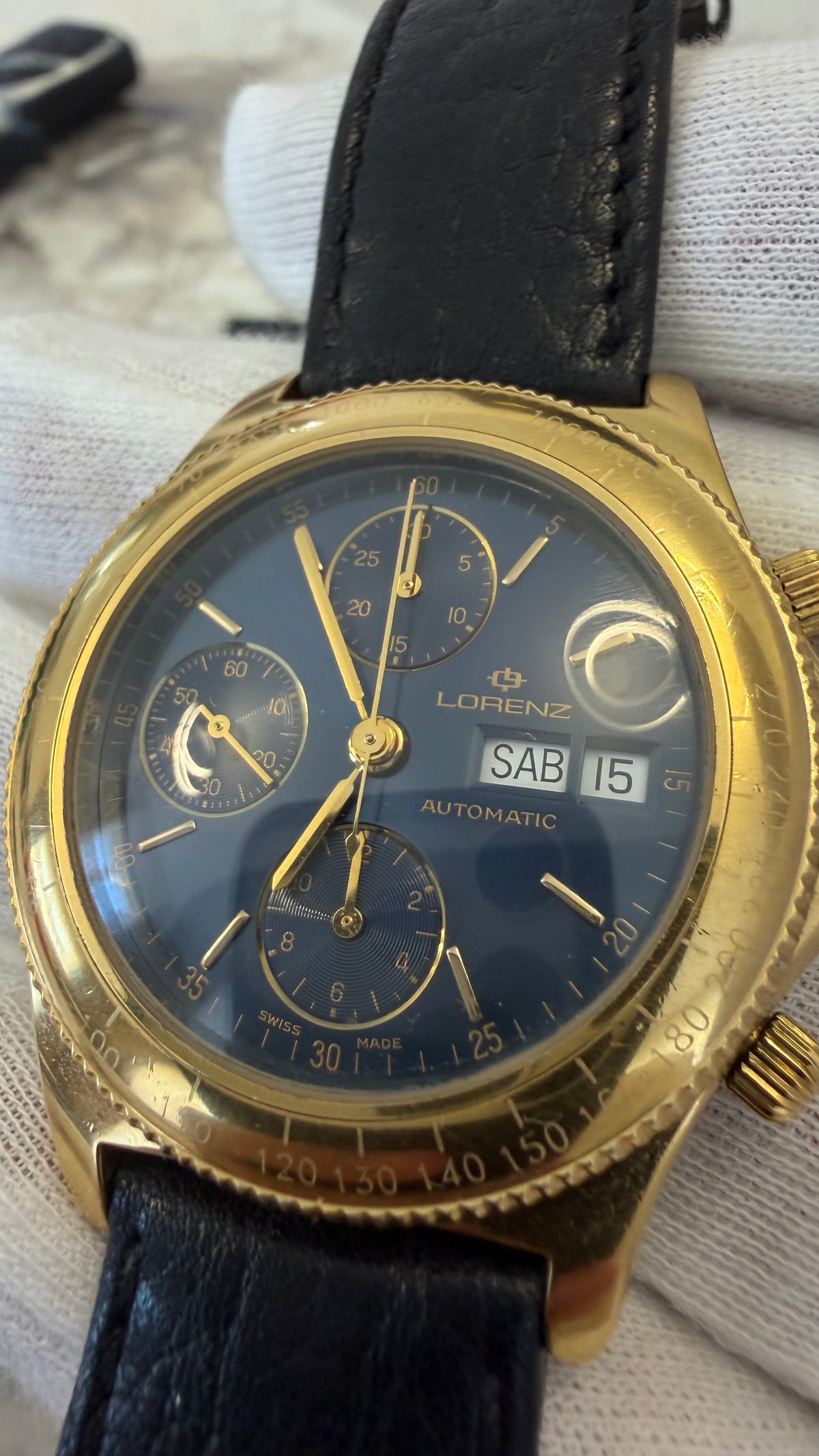 ✨ LORENZ AUTOMATIC CHRONOGRAPH | VALJOUX 7750 | NOS | 39 MM ✨