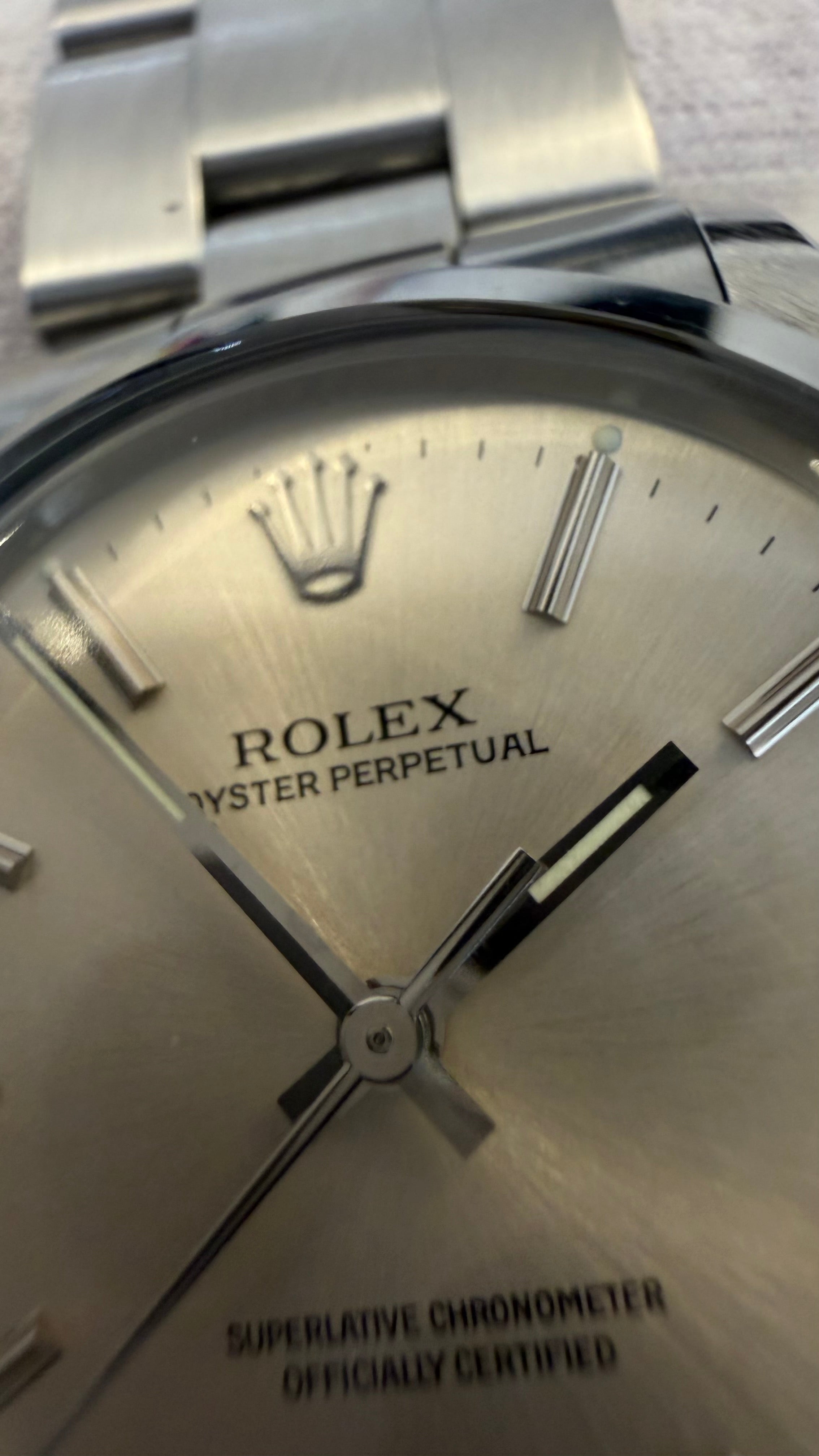 Rolex Oyster Perpetual Ref. 1002 “Superlative Chronometer” – 1988 | Full Set( Certficat de calitate si garantie) .