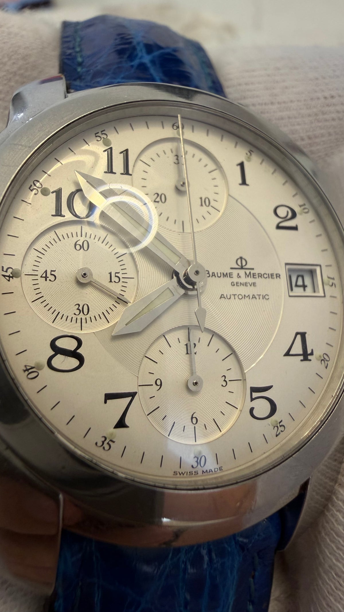 🥂 BAUME & MERCIER CAPELAND CHRONOGRAPH – 39 MM – AUTOMATIC – NEO-VINTAGE