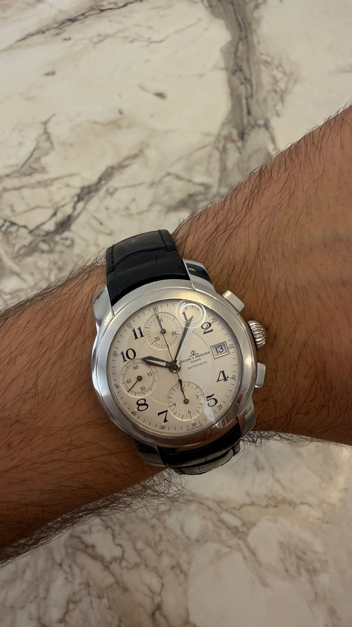 🥂 BAUME & MERCIER CAPELAND CHRONOGRAPH – 39 MM – AUTOMATIC – NEO-VINTAGE