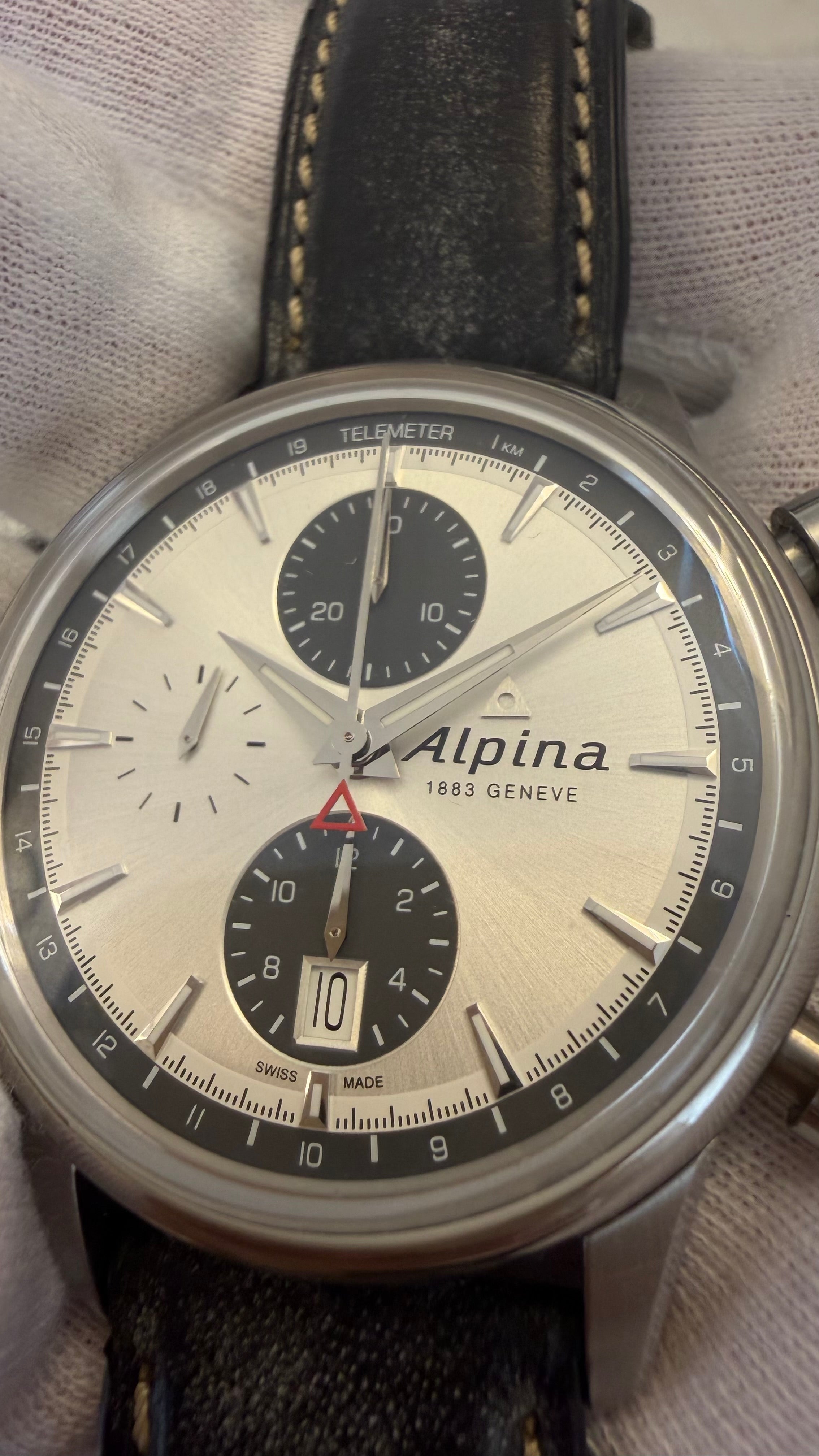 Alpina Alpiner Chronograph Automatic – Ref. AL-750N4E6 full set