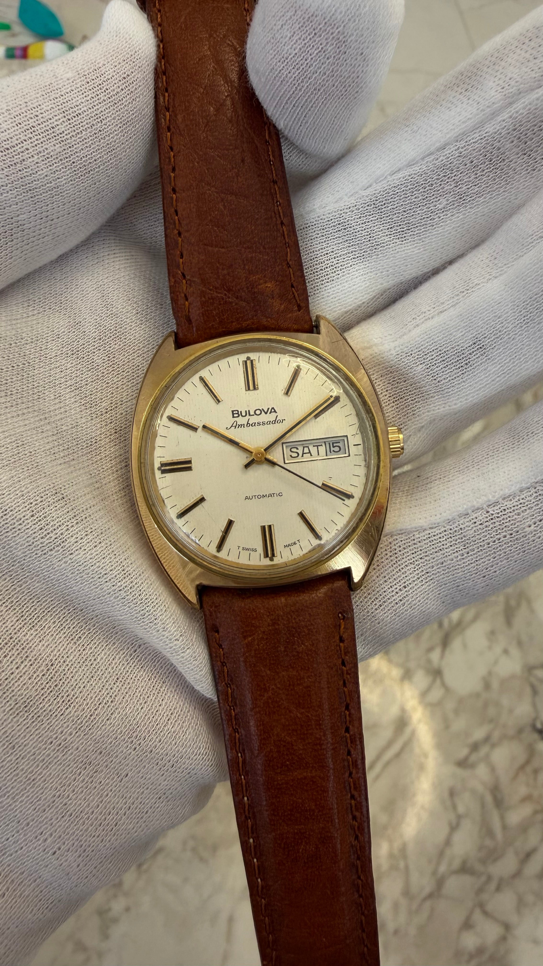 Bulova Ambassador Automatic – anii ’70