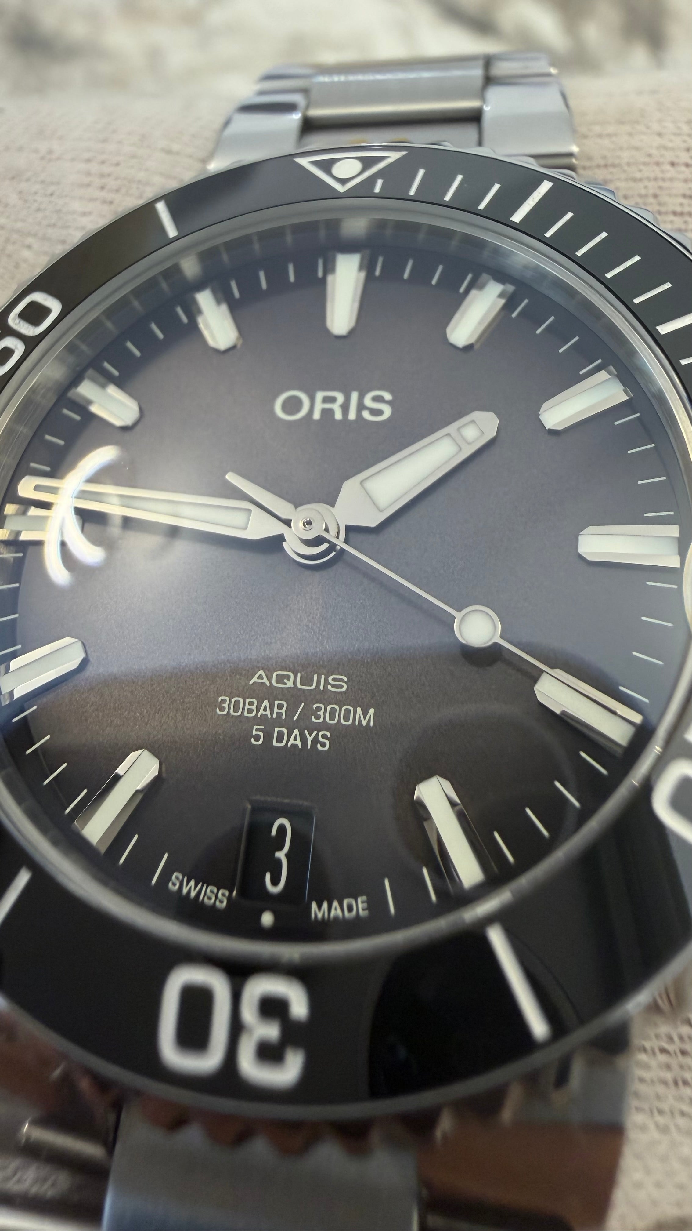 🌊⚫ Oris Aquis Date Calibre 400 41.5 mm | In-House | 5Days