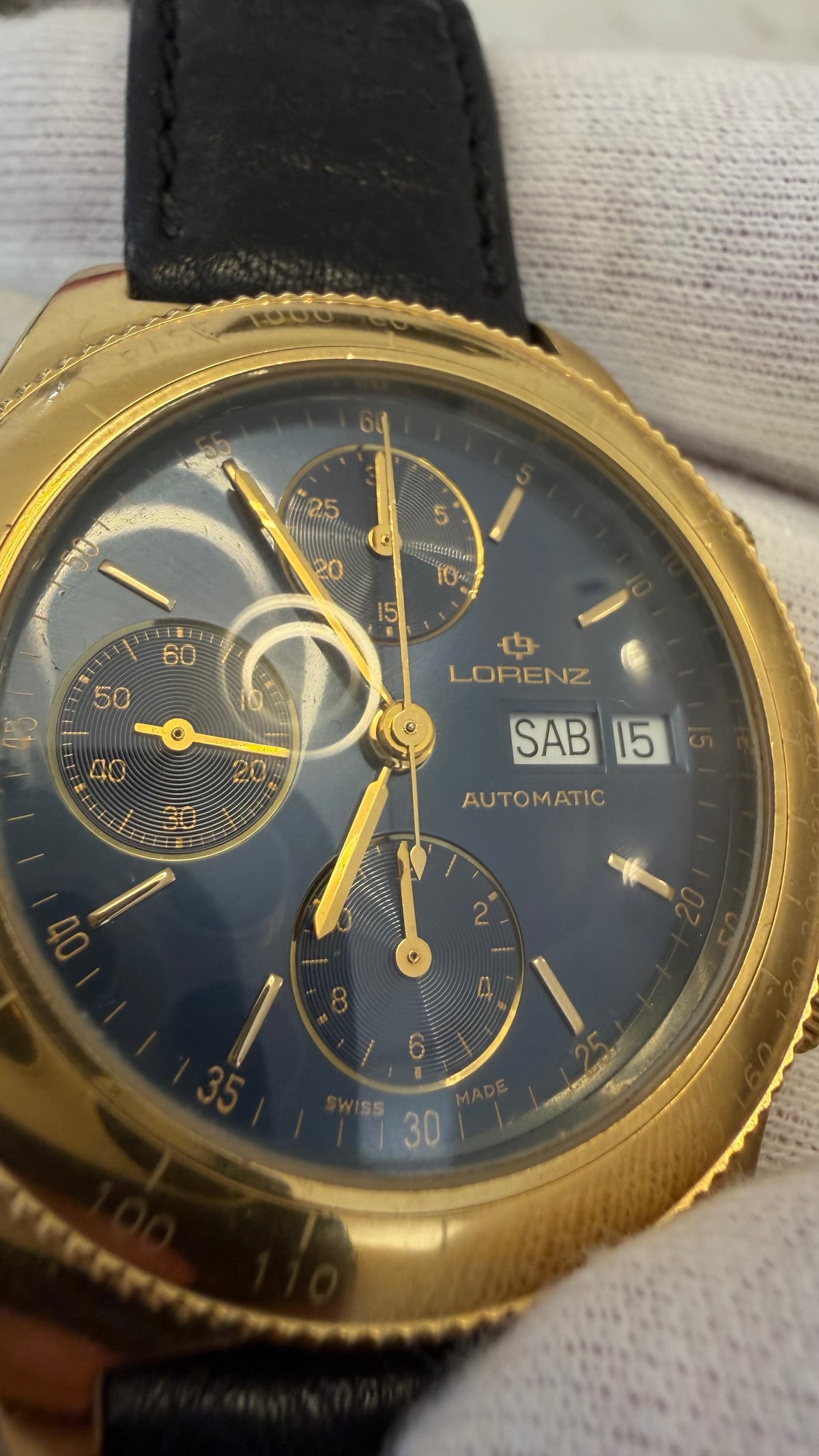 ✨ LORENZ AUTOMATIC CHRONOGRAPH | VALJOUX 7750 | NOS | 39 MM ✨