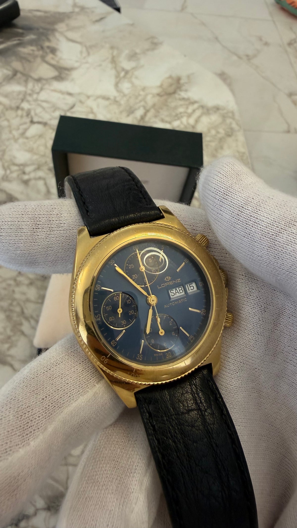 ✨ LORENZ AUTOMATIC CHRONOGRAPH | VALJOUX 7750 | NOS | 39 MM ✨