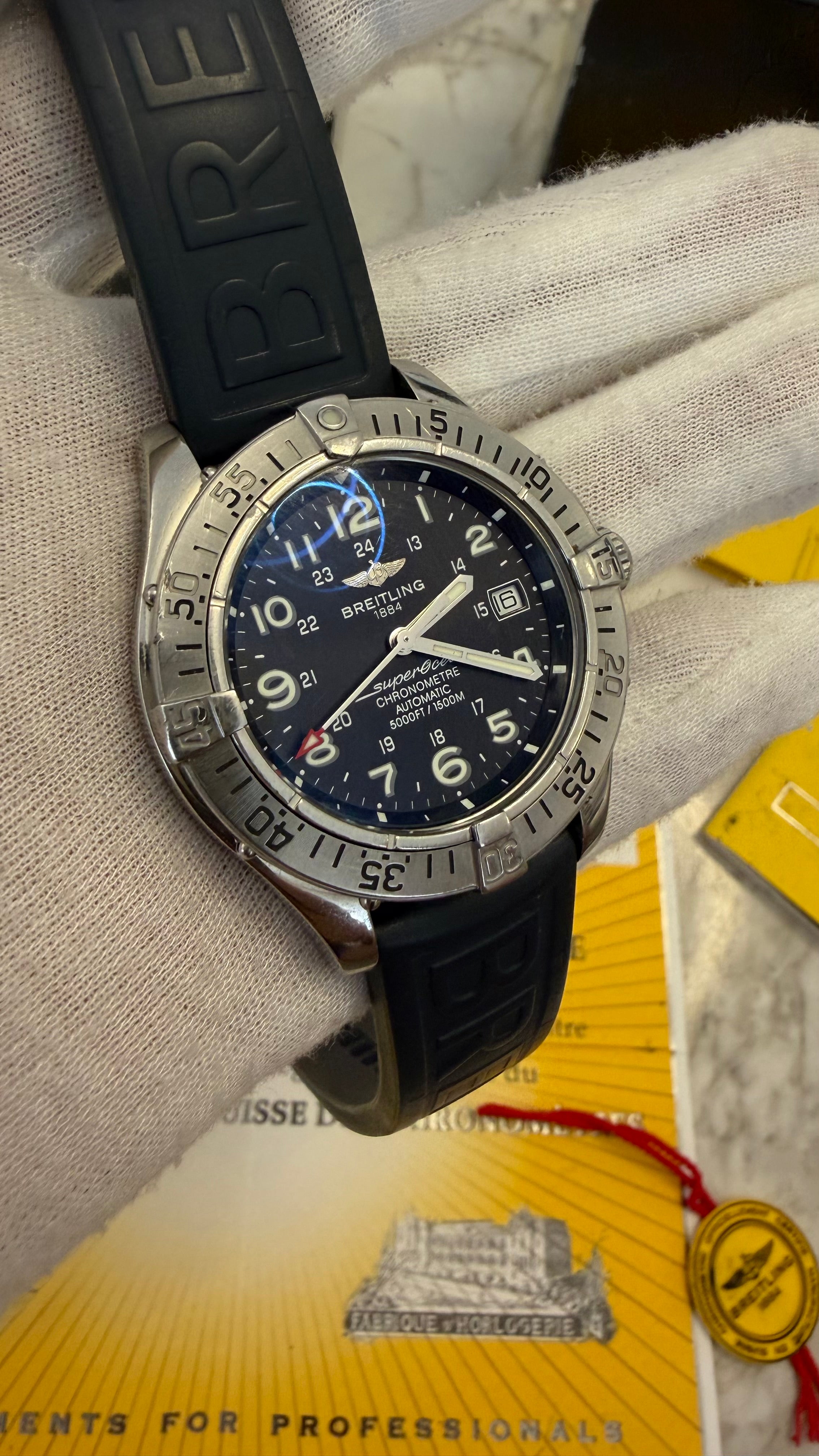Breitling SuperOcean 42 Ref. A1736011 – Chronometer 1500M | Full Set Complet