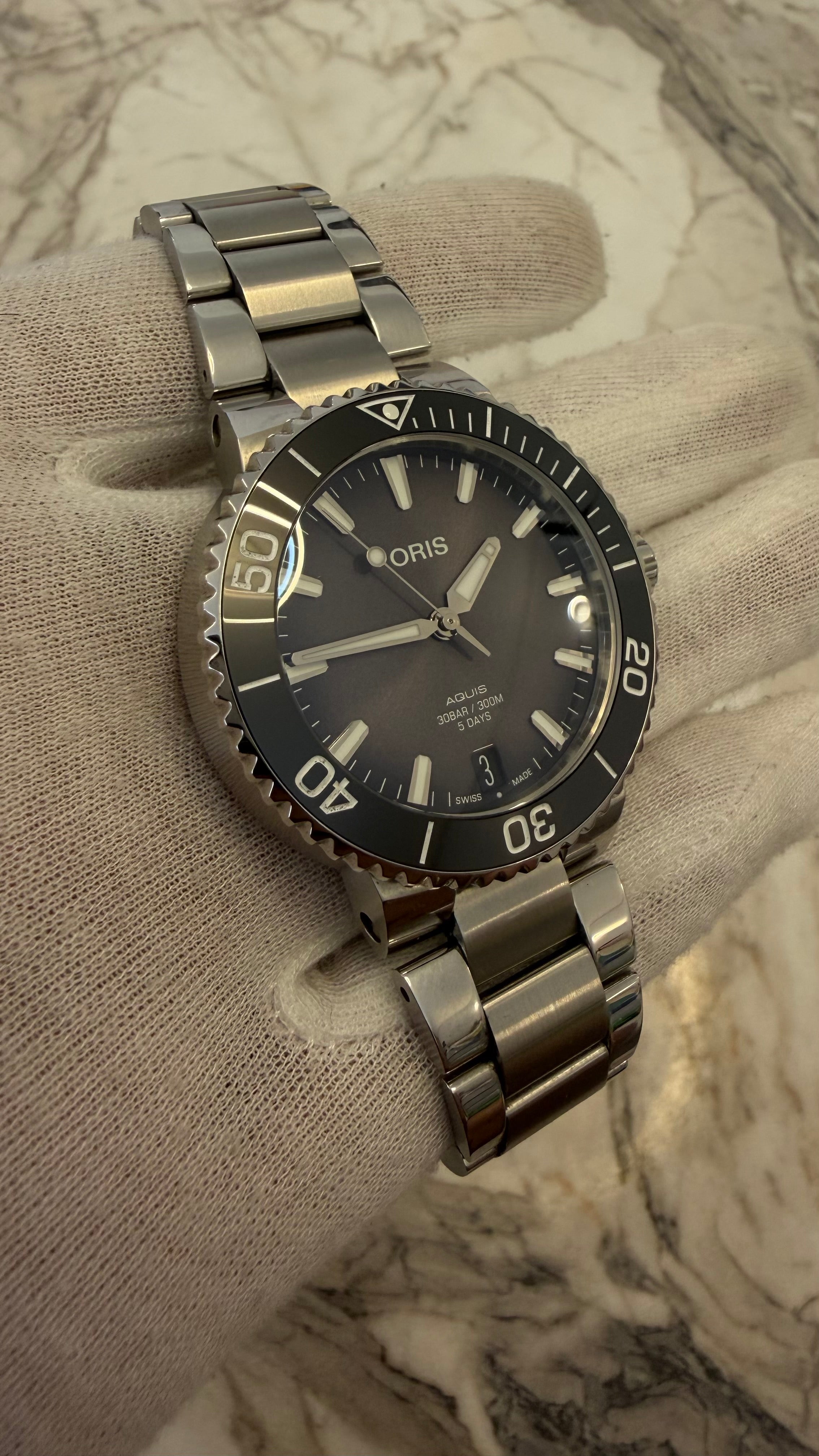 🌊⚫ Oris Aquis Date Calibre 400 41.5 mm | In-House | 5Days