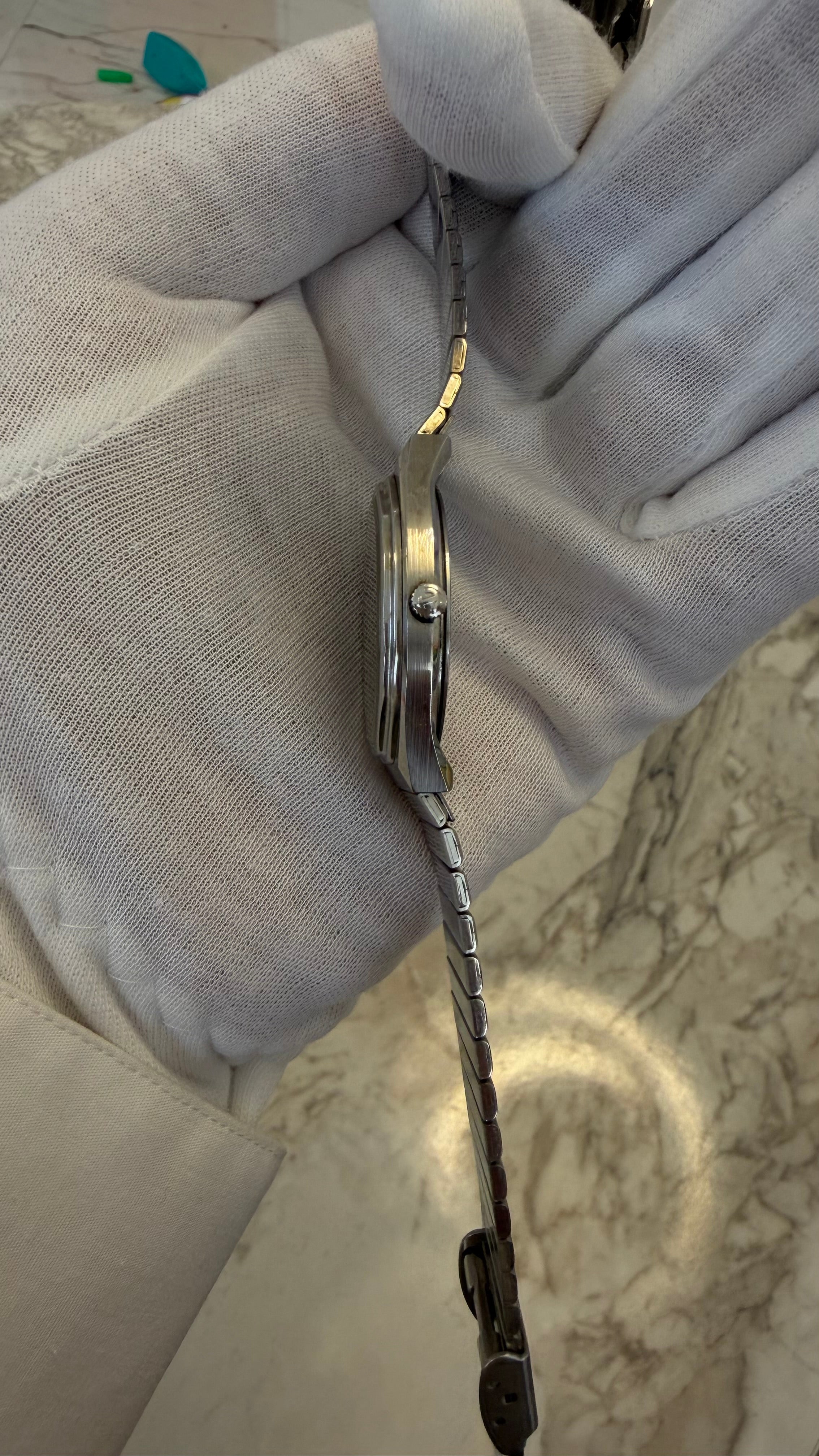 Rado Quartz Day-Date “Diamond Dust” – anii 1980