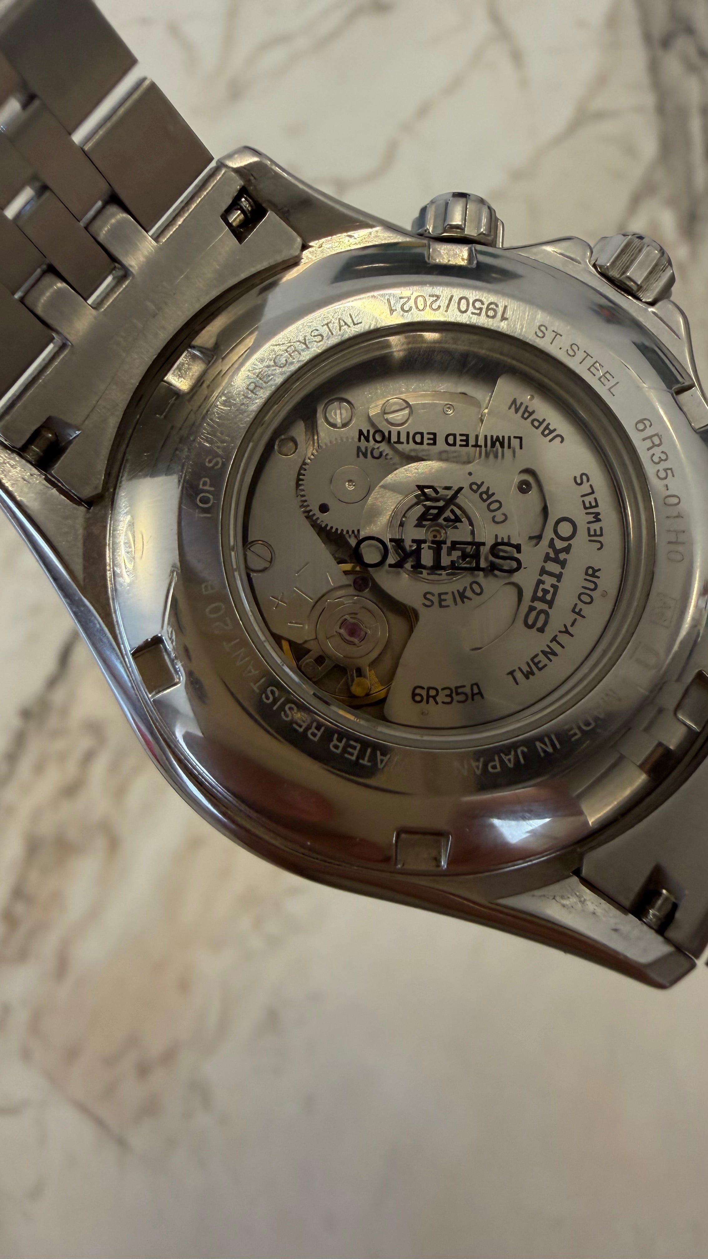 Seiko Prospex Alpinist SPB201J1 “Mountain Sunset” Limited Edition 1950/2021 – Bracelet MilTat