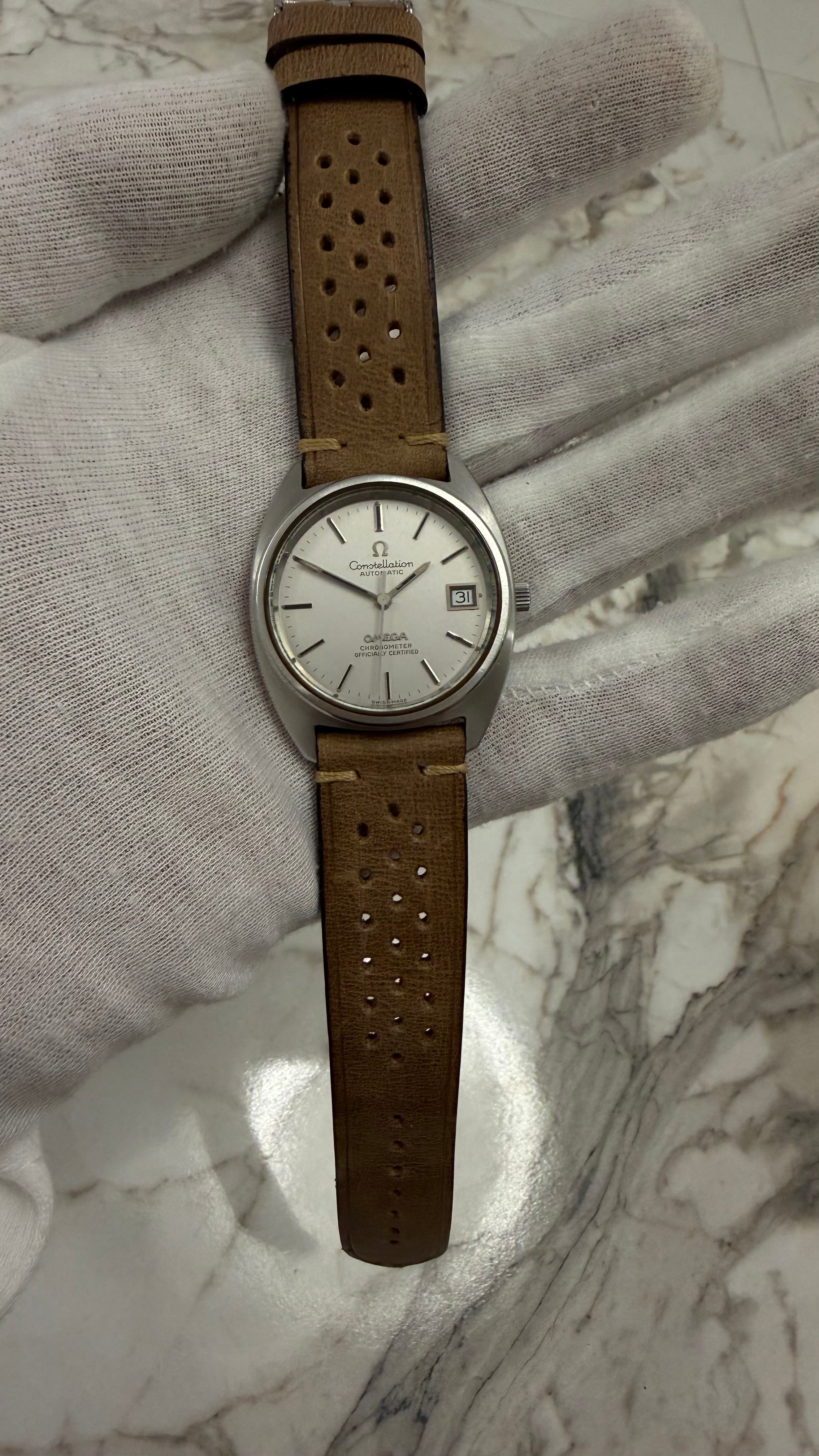 Omega Constellation Chronometer Automatic ref. 168.0056 – Gerald Genta Design | Cal. 1011 | Servisat | 35 mm