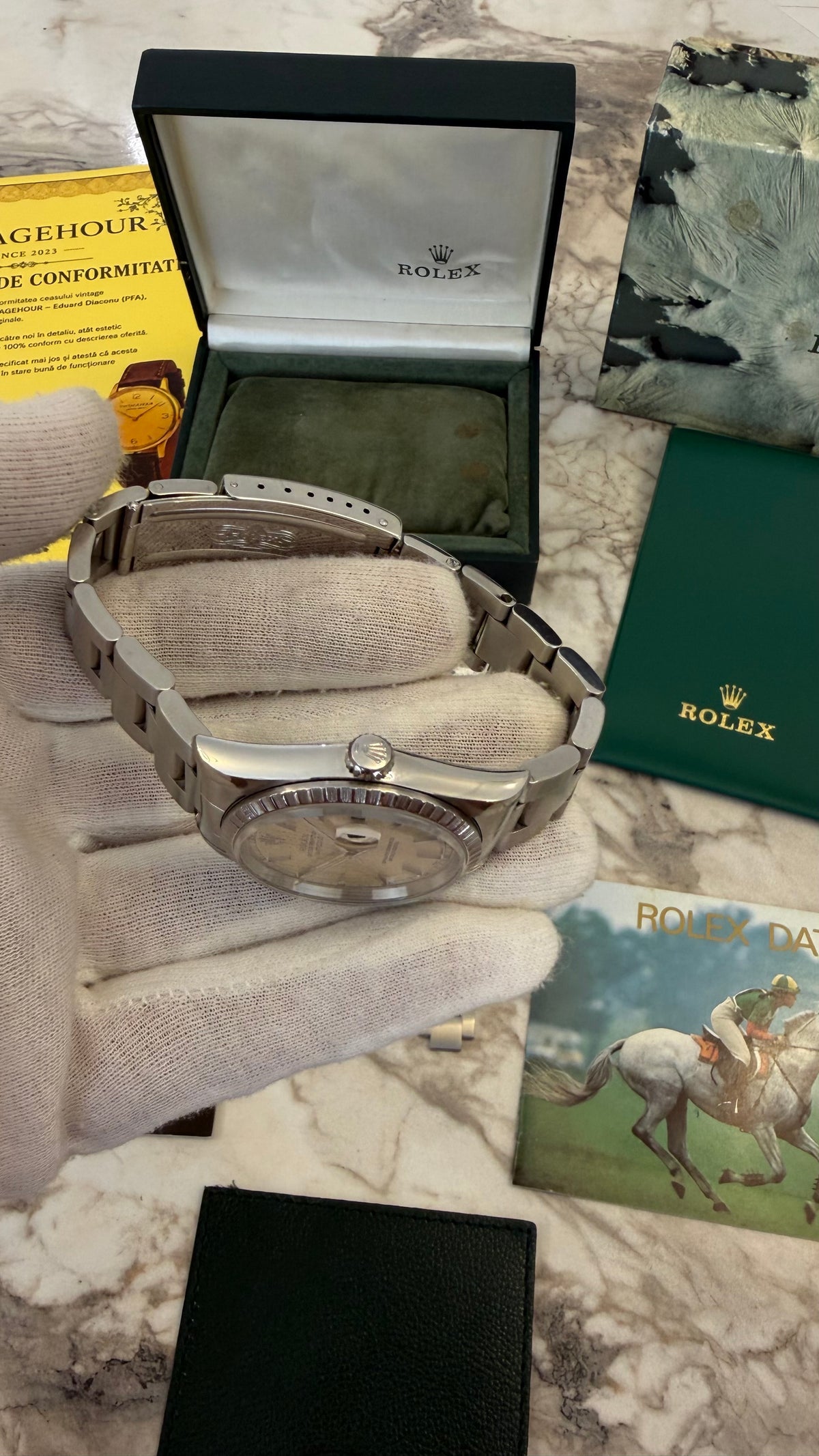 👑 ROLEX DATEJUST 36 REF. 16220 | 1995 | FULL SET | CAL. 3135