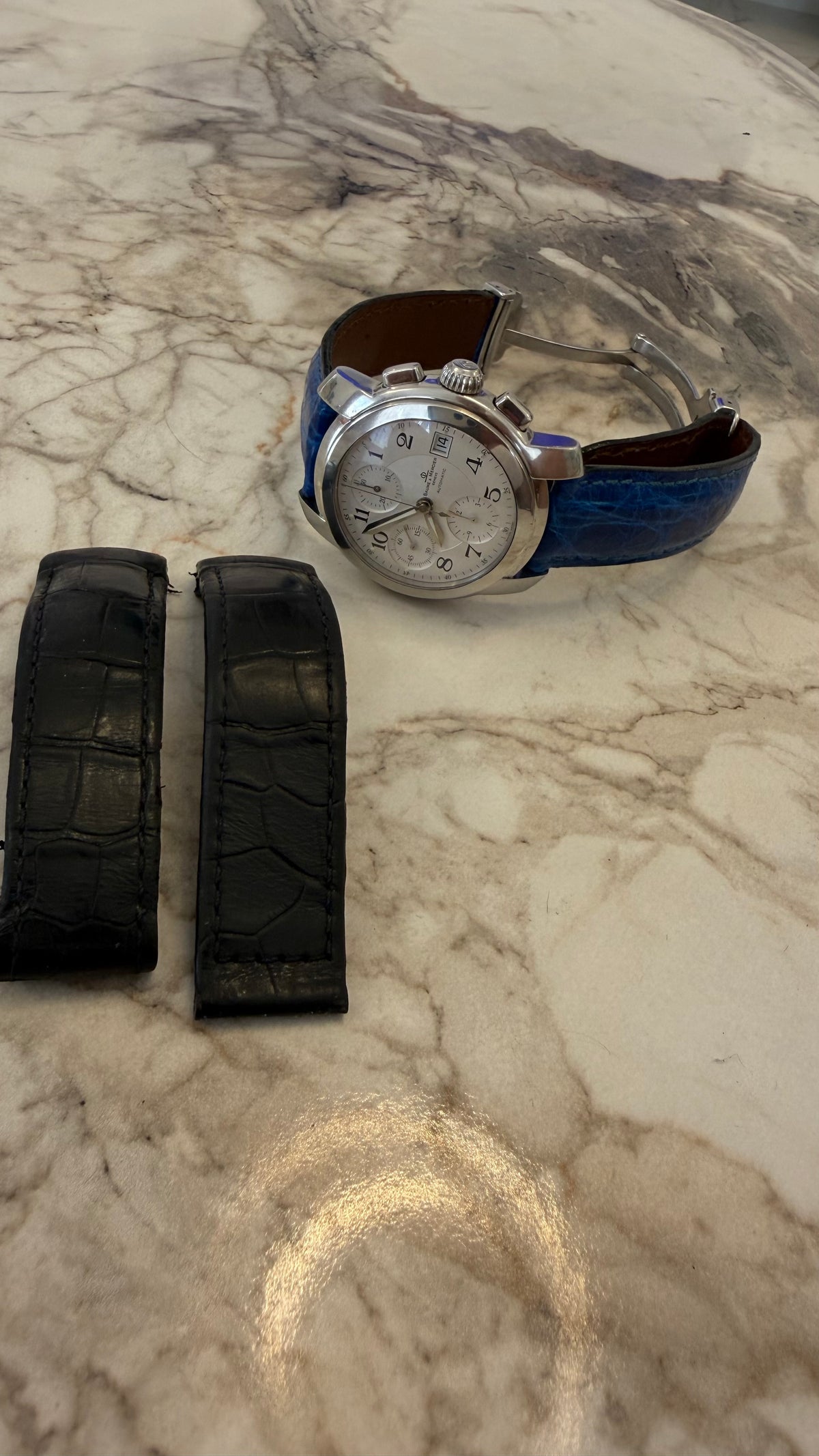 🥂 BAUME & MERCIER CAPELAND CHRONOGRAPH – 39 MM – AUTOMATIC – NEO-VINTAGE