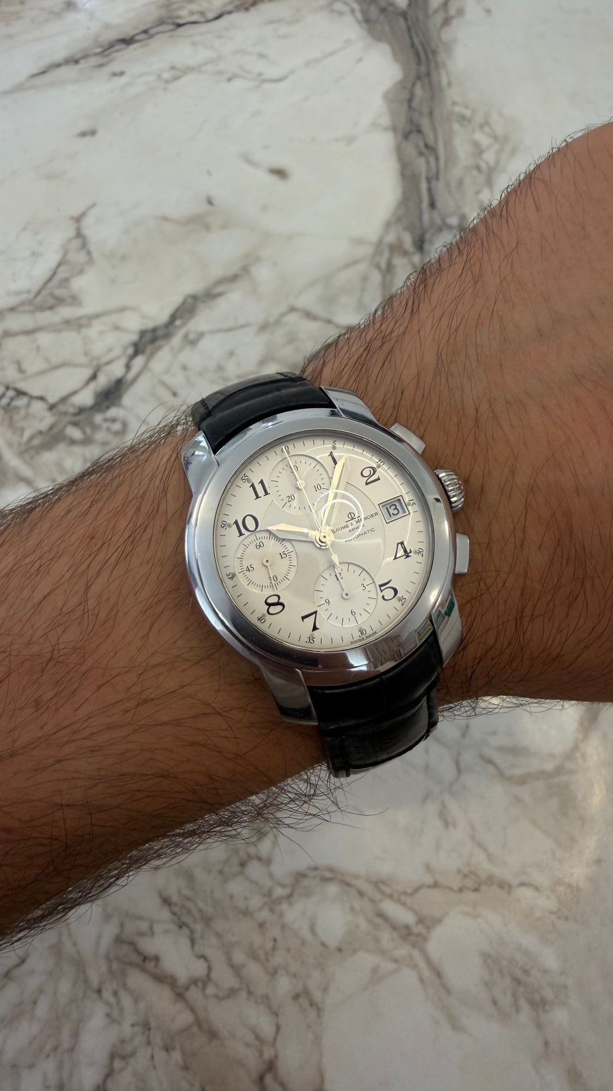 🥂 BAUME & MERCIER CAPELAND CHRONOGRAPH – 39 MM – AUTOMATIC – NEO-VINTAGE