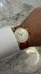 Chronomètre Sixta Chronograph – Venus 188 – anii 1940–1950