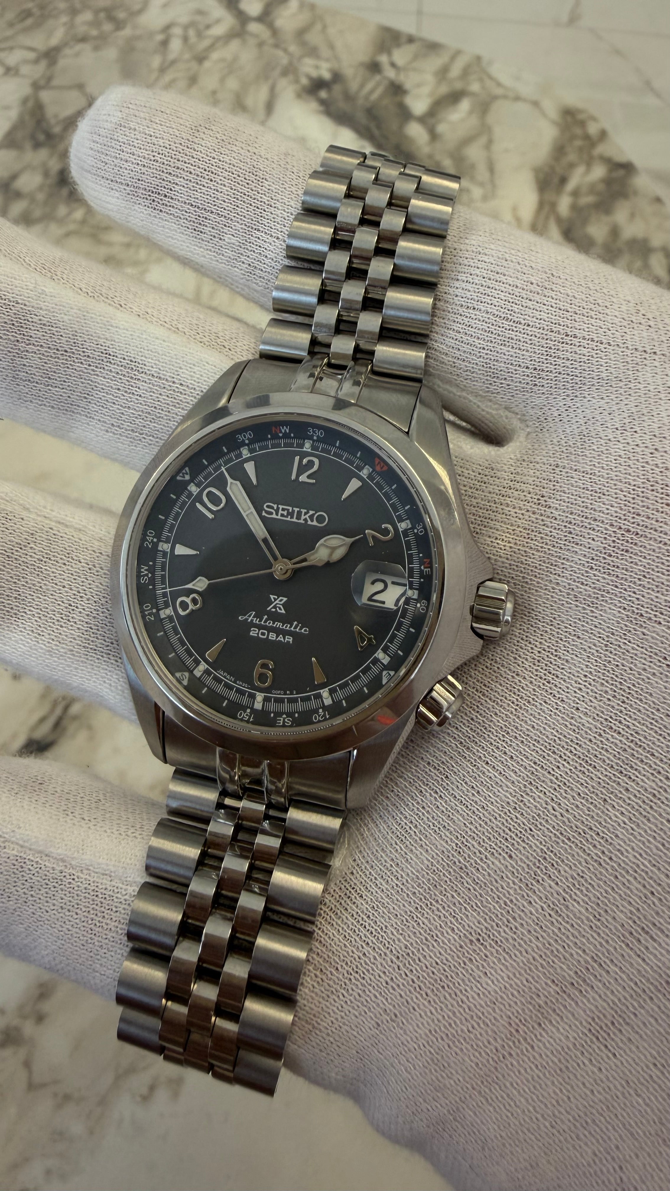 Seiko Prospex Alpinist SPB201J1 “Mountain Sunset” Limited Edition 1950/2021 – Bracelet MilTat