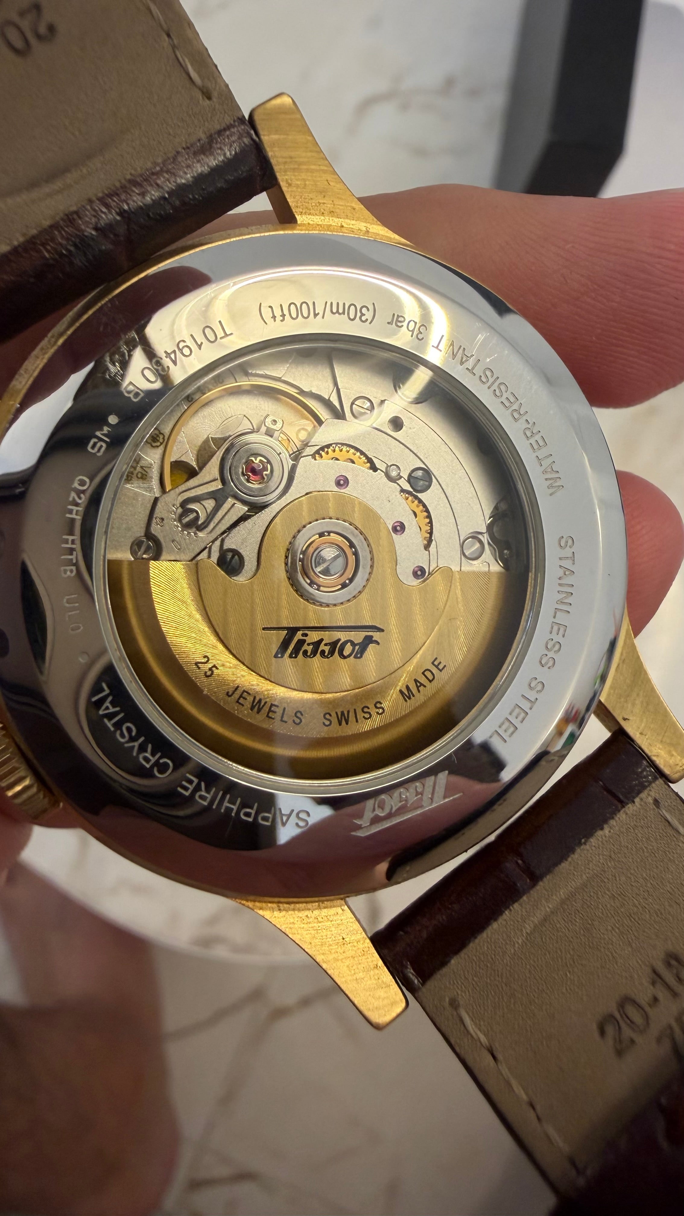 Tissot Heritage Visodate Automatic – Full Set – ETA 2836-2 – Gold PVD – 40 mm