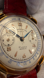 Chronomètre Sixta Chronograph – Venus 188 – anii 1940–1950
