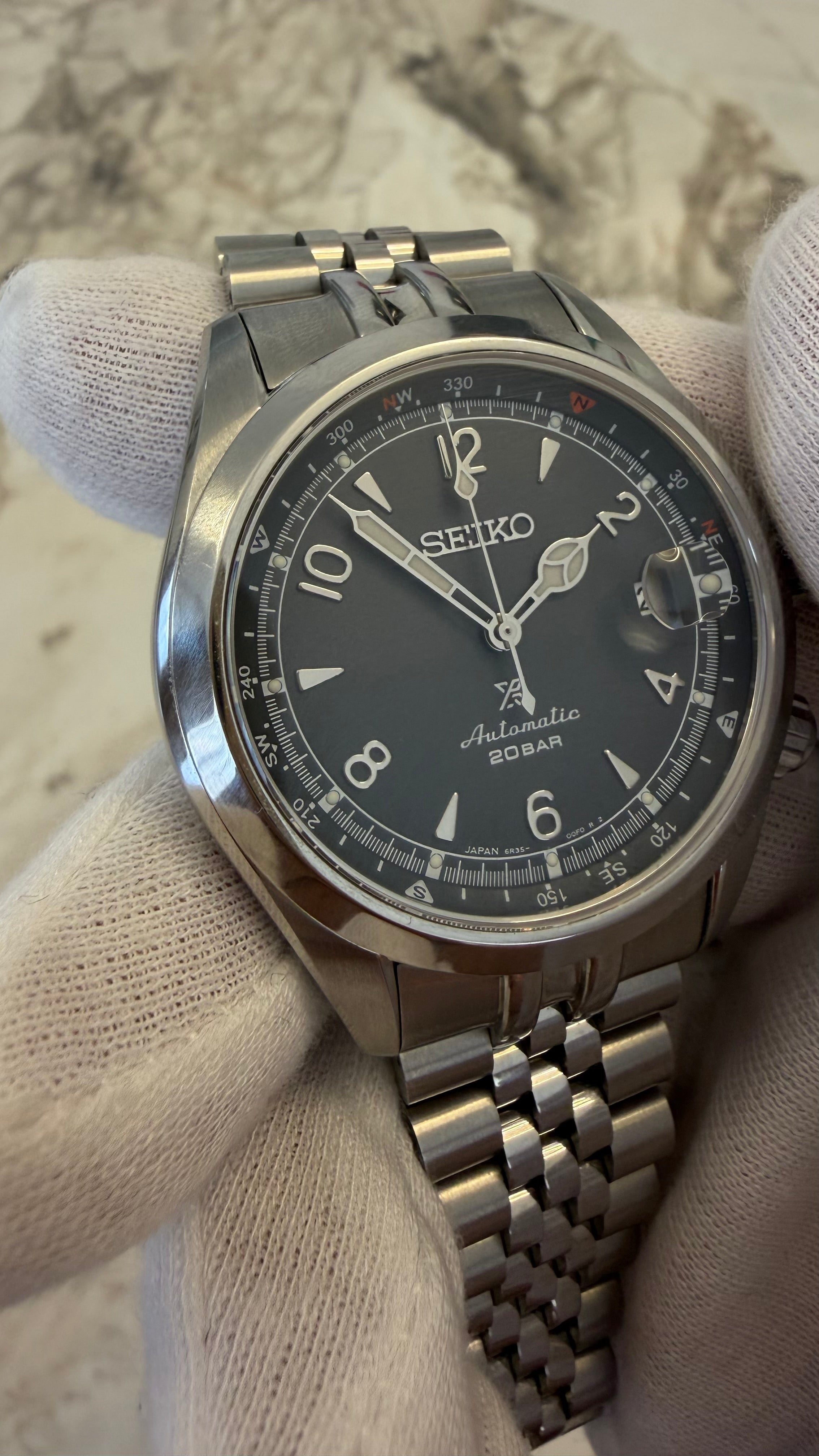 Seiko Prospex Alpinist SPB201J1 “Mountain Sunset” Limited Edition 1950/2021 – Bracelet MilTat
