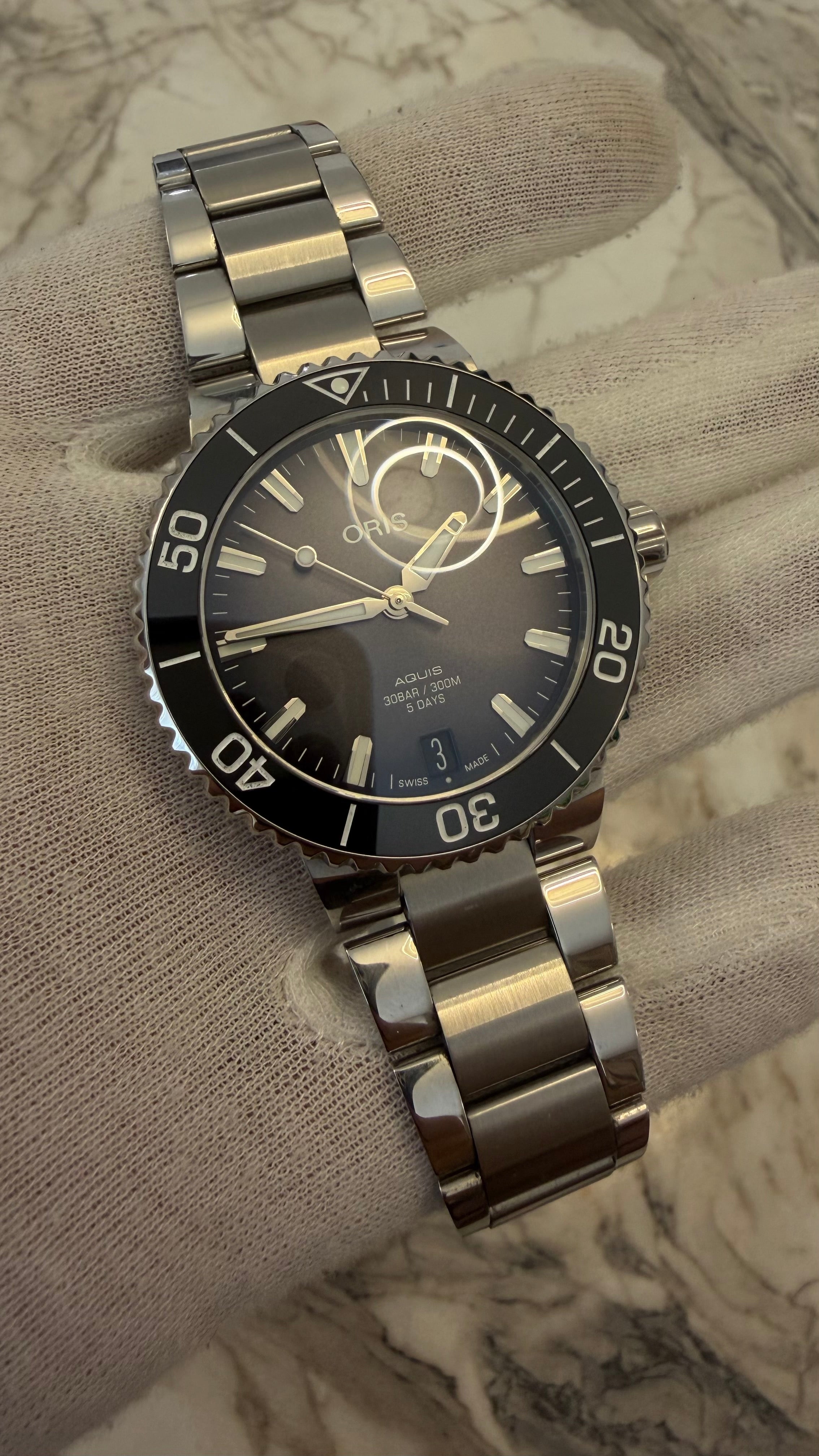 🌊⚫ Oris Aquis Date Calibre 400 41.5 mm | In-House | 5Days