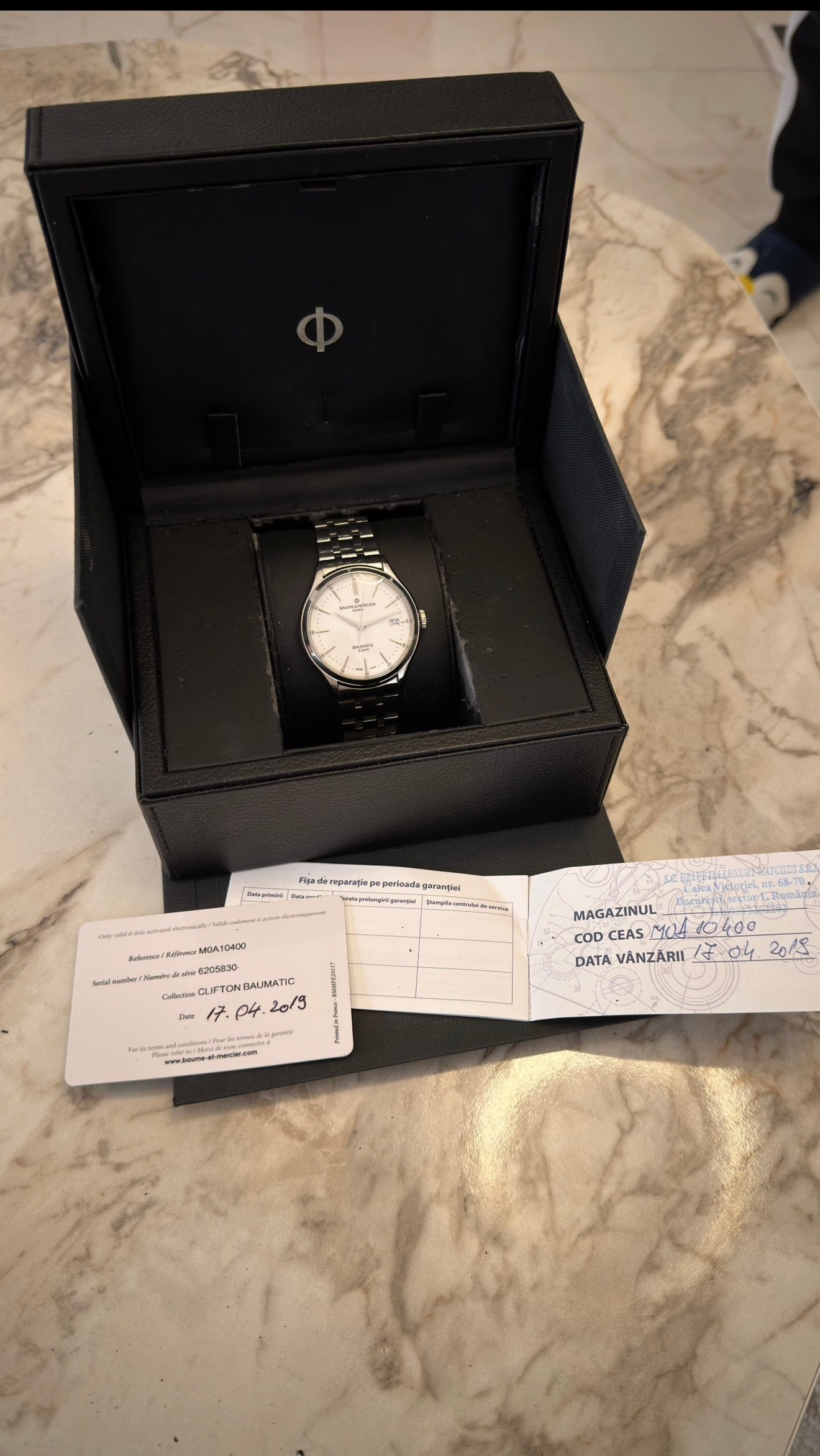 Baume & Mercier Clifton Baumatic 40 – Ref. M0A10398