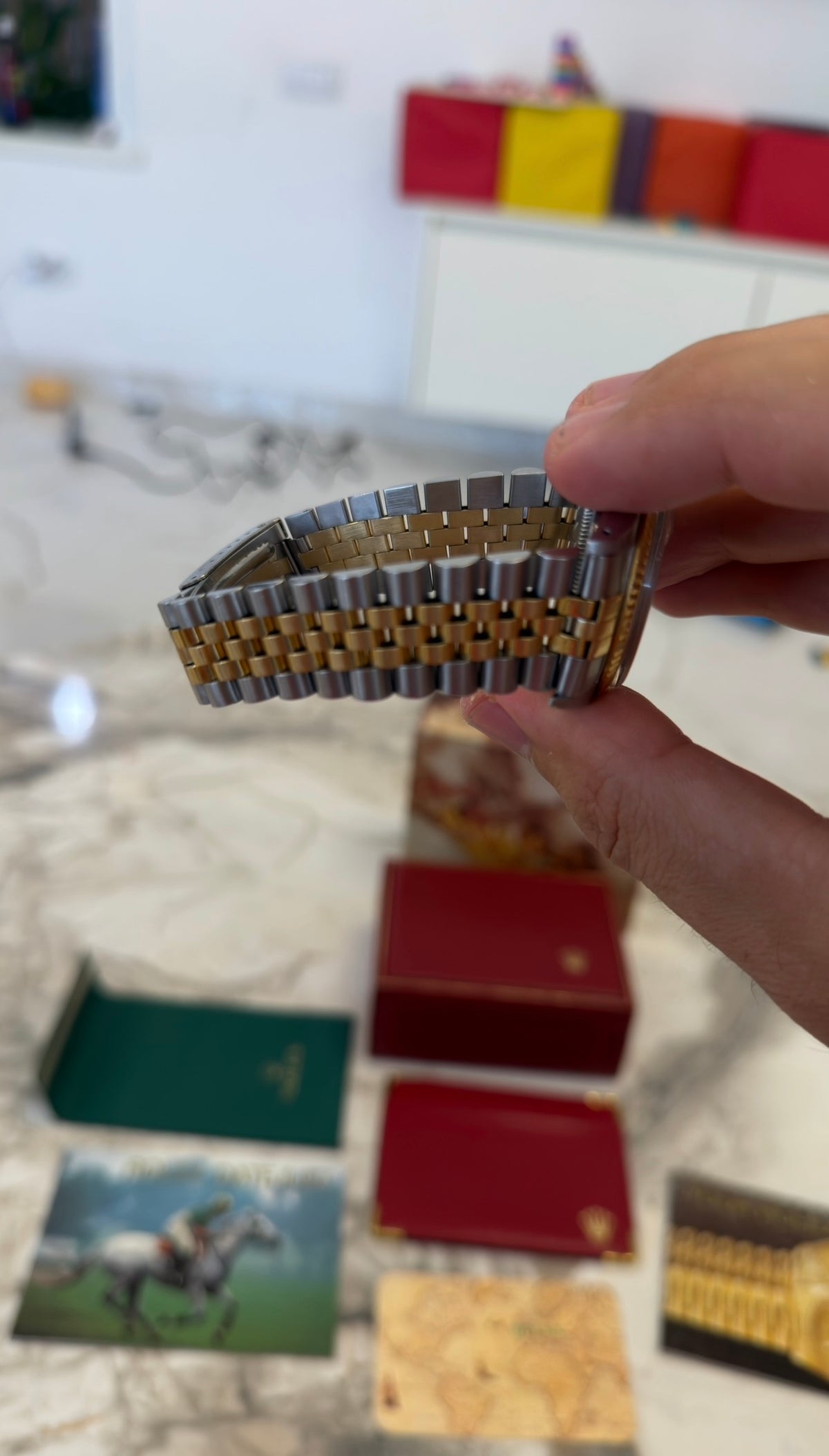 ROLEX DATEJUST 16013 FULL SET | CIRCA 1985 | CALIBRU 3035
