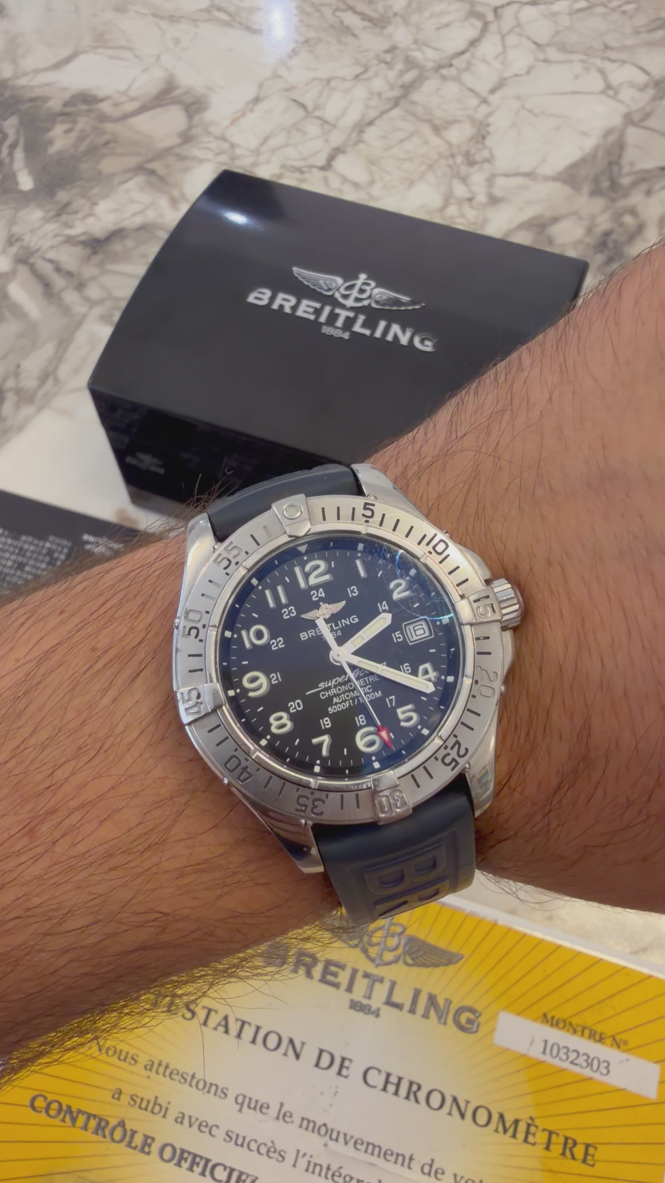 Breitling SuperOcean 42 Ref. A1736011 – Chronometer 1500M | Full Set Complet