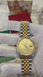 ROLEX DATEJUST 16013 FULL SET | CIRCA 1985 | CALIBRU 3035