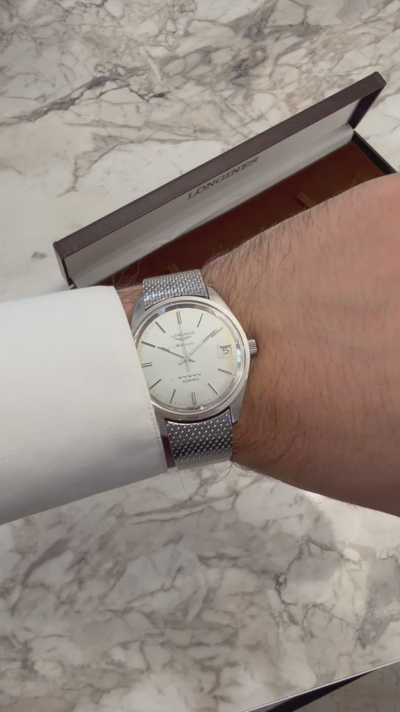 Longines Admiral Automatic – anii 1974 | NOS Full Set